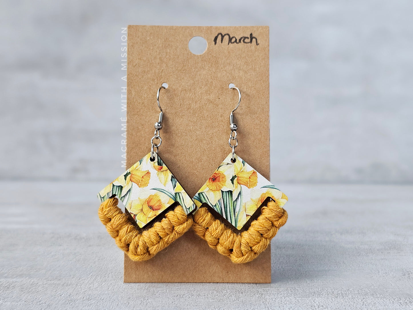 Birth Month Flower Earrings (All Months)
