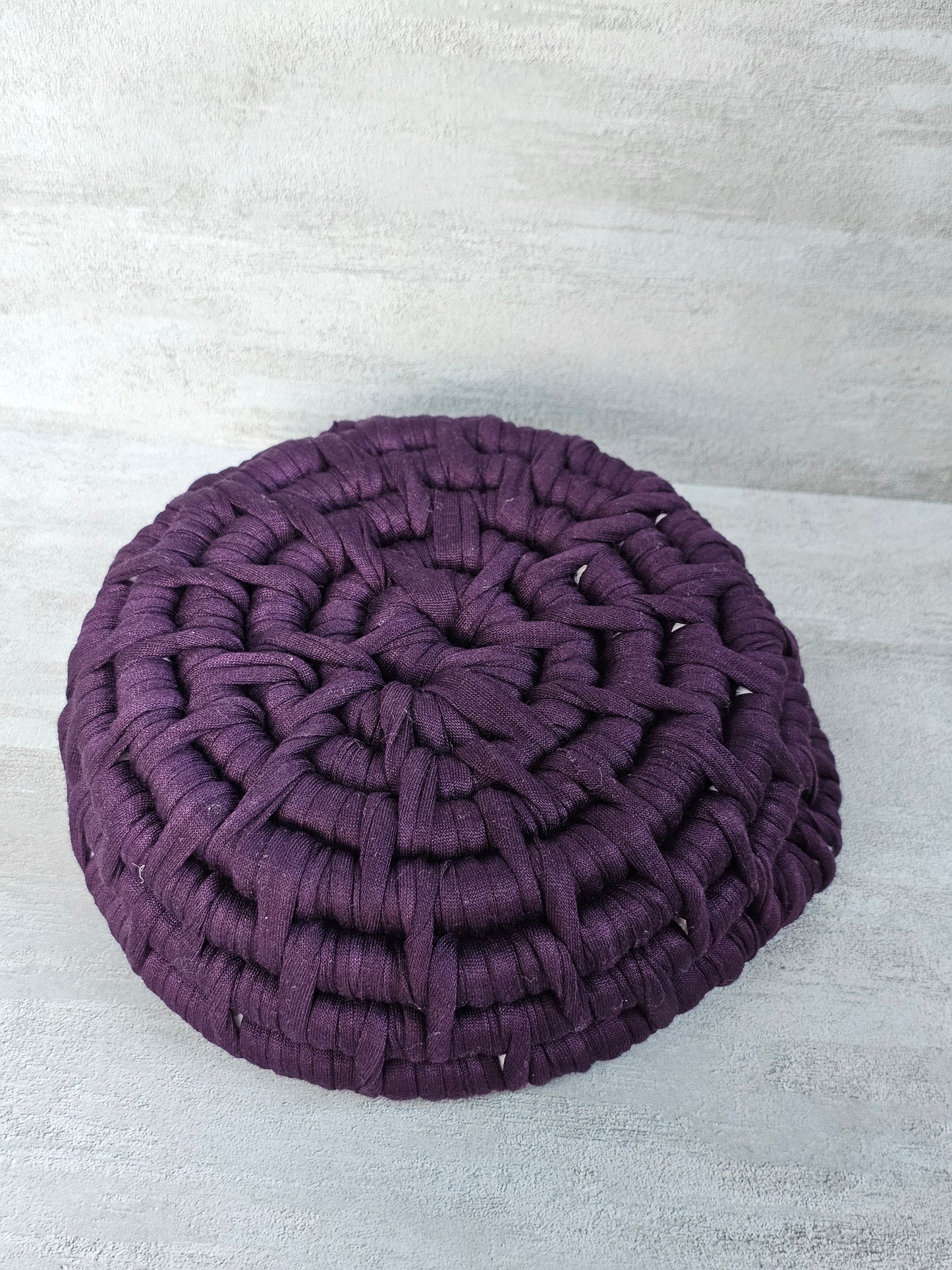 Handwoven Bowl - Purple
