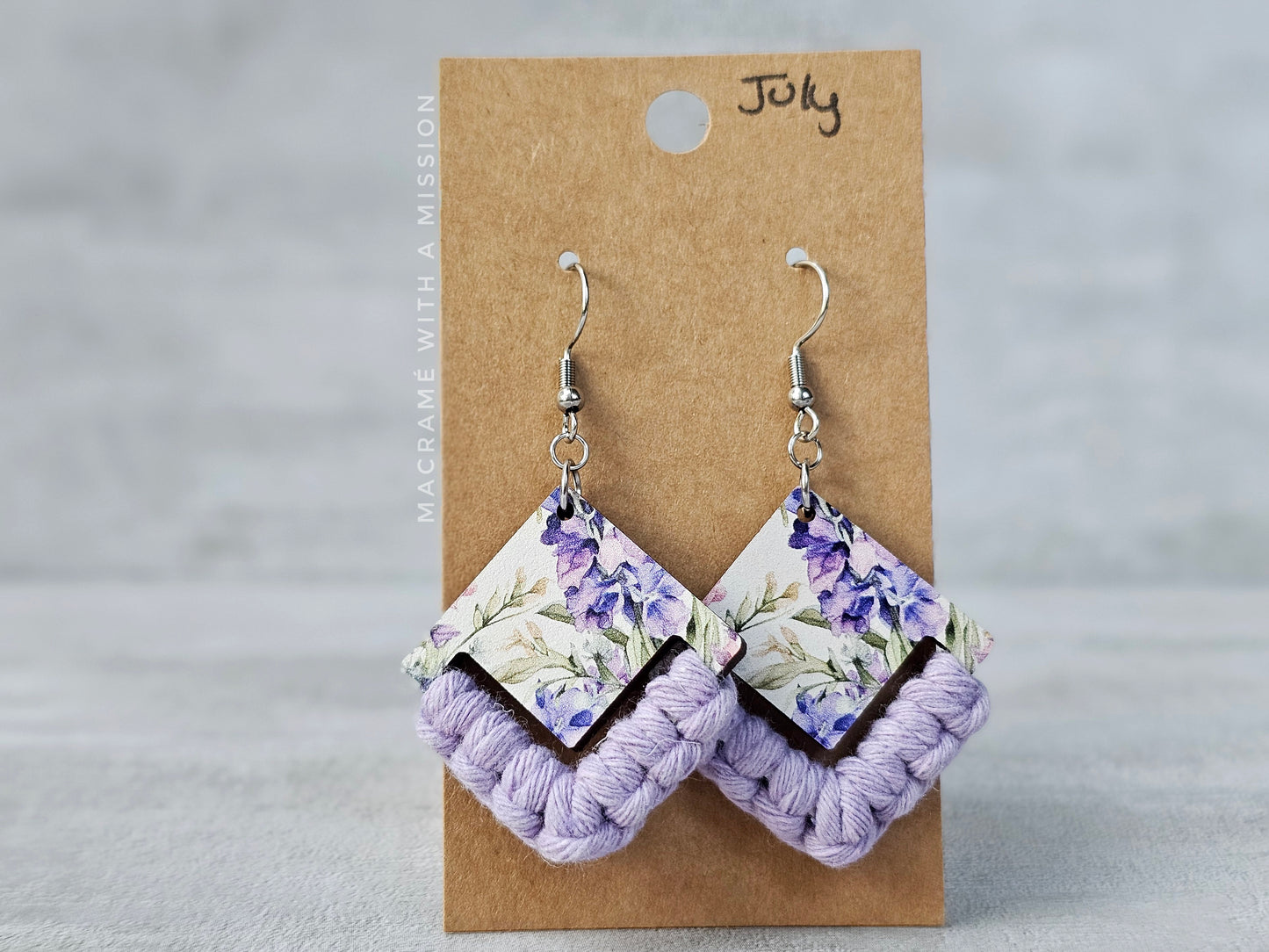 Birth Month Flower Earrings (All Months)