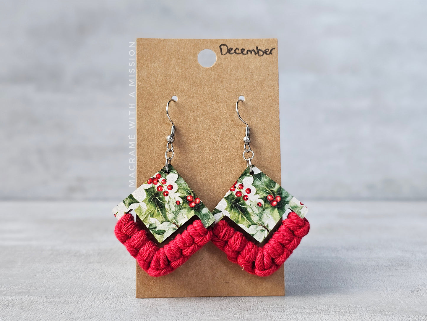 Birth Month Flower Earrings (All Months)