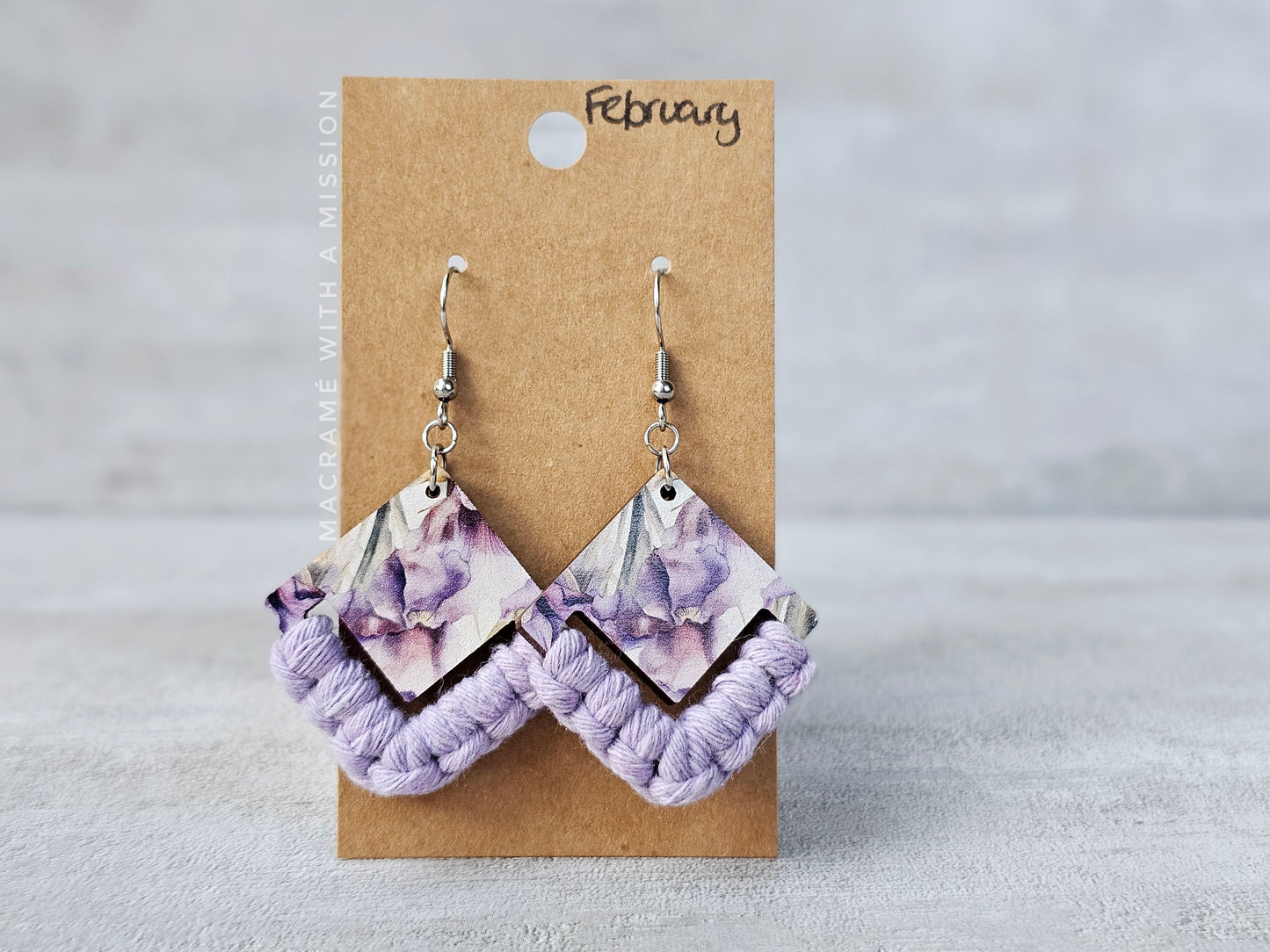 Birth Month Flower Earrings (All Months)