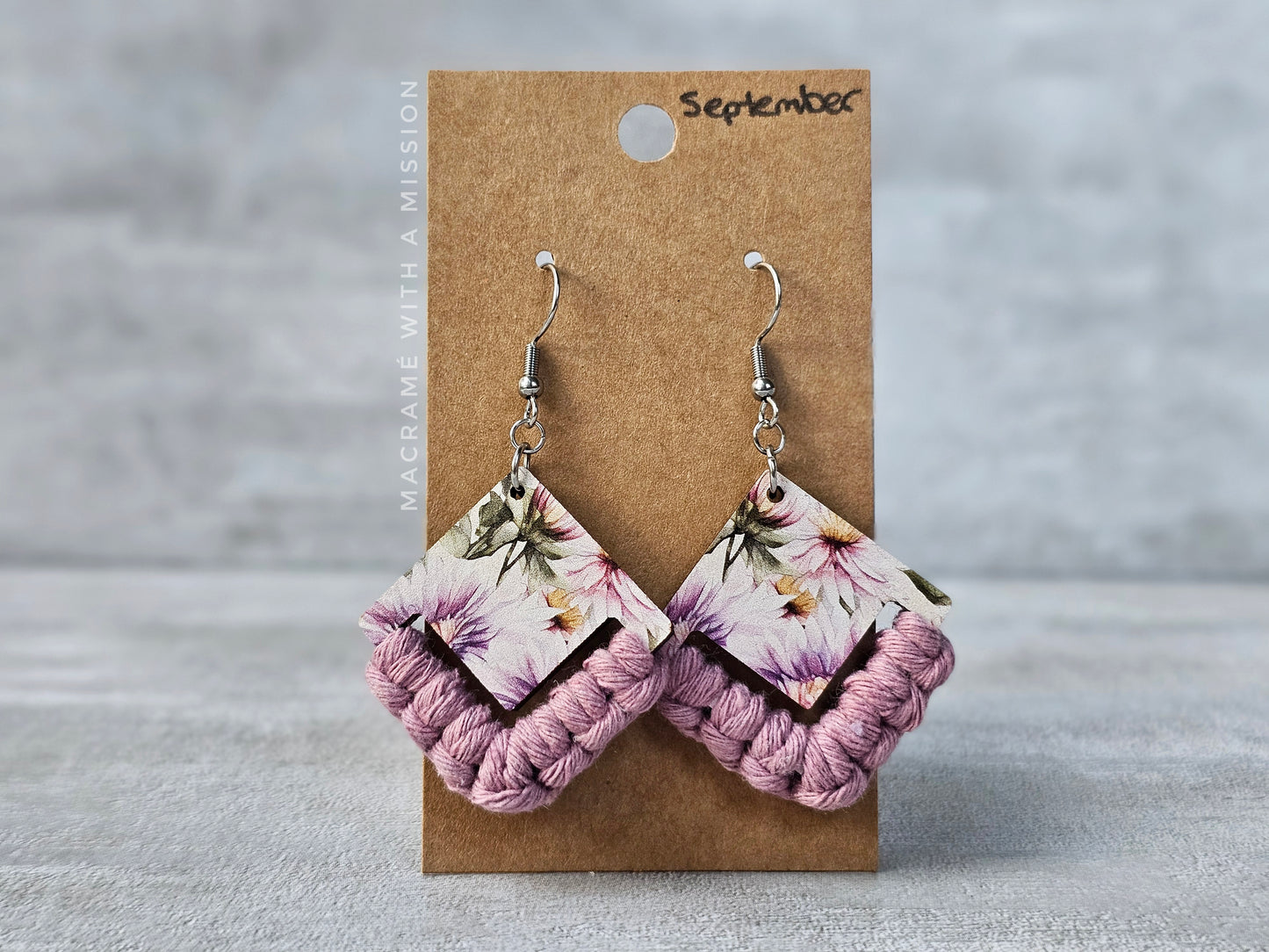 Birth Month Flower Earrings (All Months)