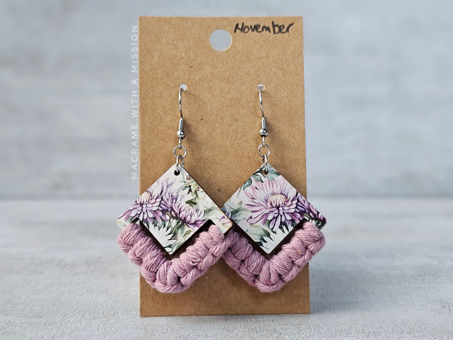 Birth Month Flower Earrings (All Months)
