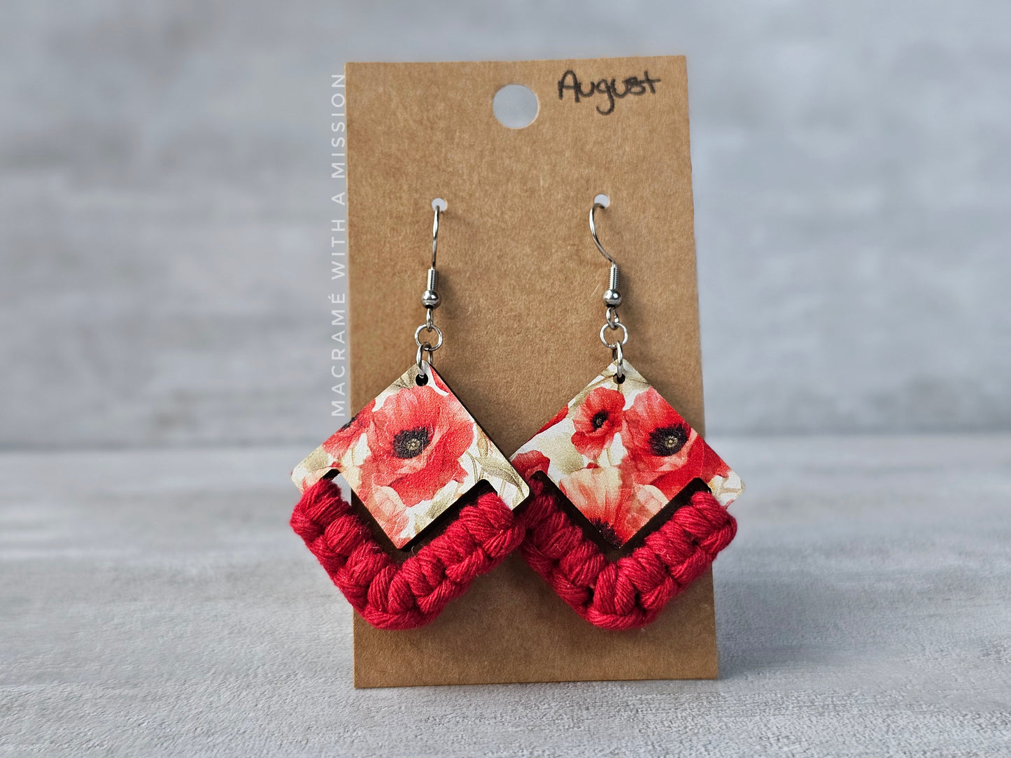 Birth Month Flower Earrings (All Months)