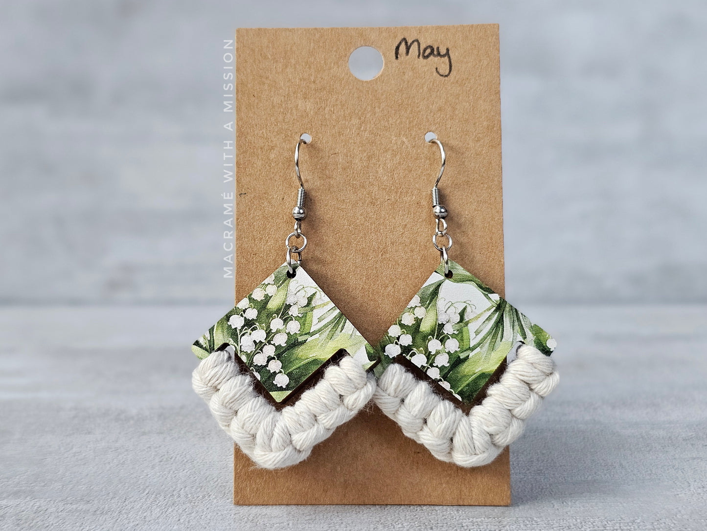 Birth Month Flower Earrings (All Months)