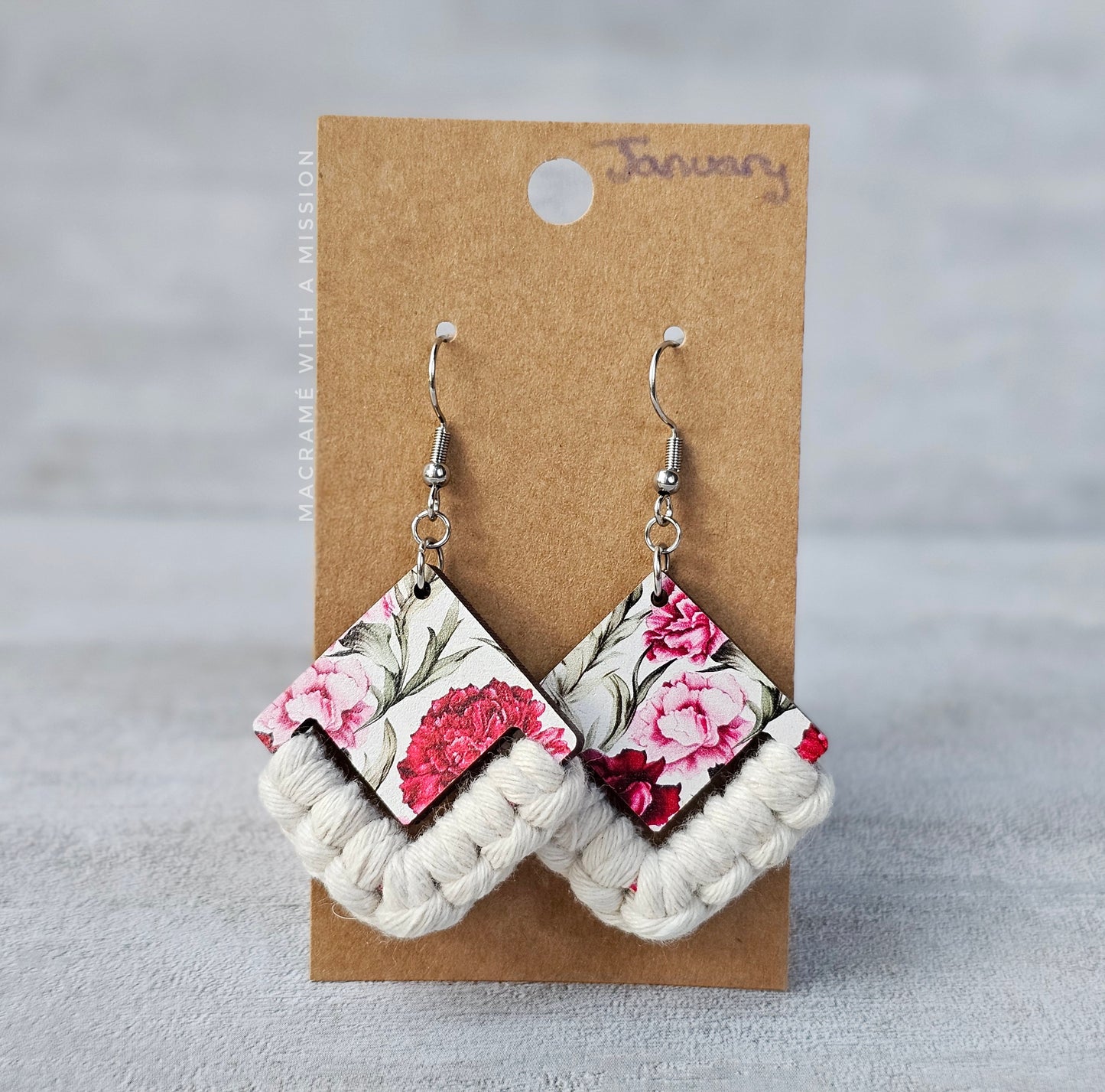 Birth Month Flower Earrings (All Months)