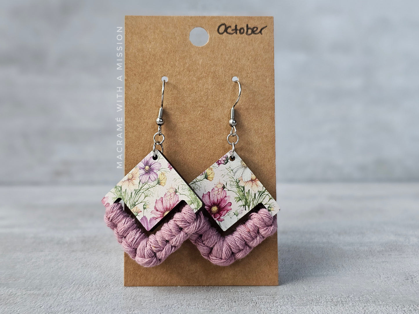 Birth Month Flower Earrings (All Months)
