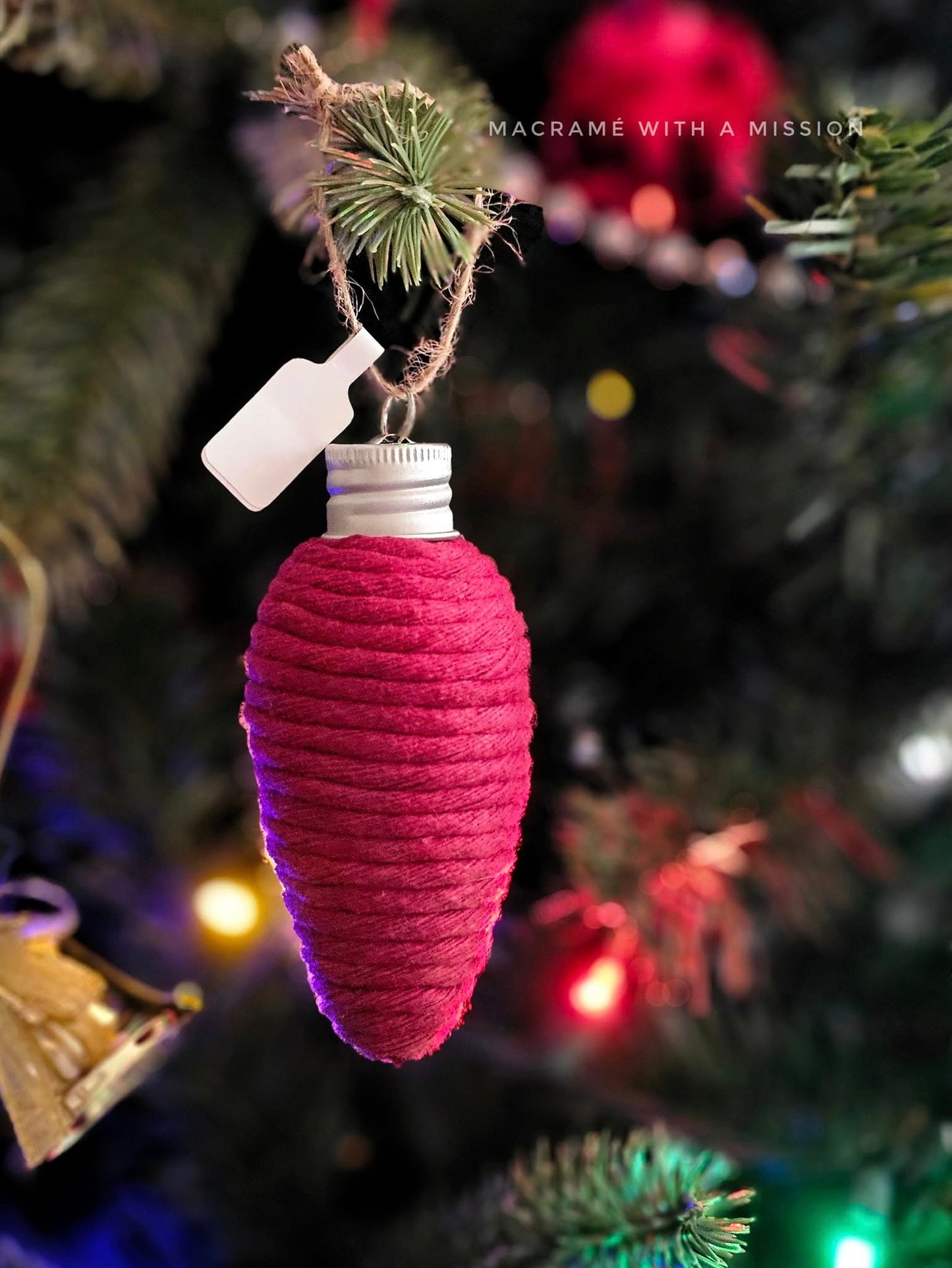 Christmas Bulb Ornament
