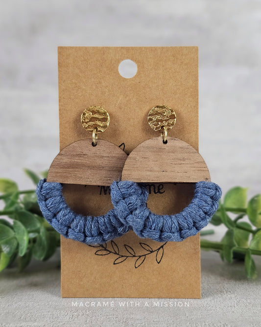 Stud Dangles - Round