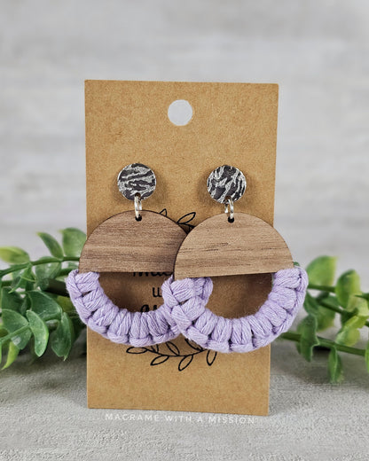 Stud Dangles - Round