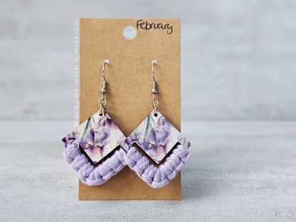 Birth Month Flower Earrings (All Months)